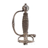 Silbermontierter Galanteriedegen, Frankreich, um 1750
