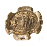 Feuervergoldeter Renaissance-Schwertknauf, Italien, um 1500