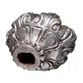 Eisengeschnittener Degenknauf, Italien, um 1560