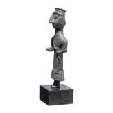 Bronzestatuette eines Mannes mit Dolch, neoelamitisch, 8. - 7. Jhdt. v. Chr.