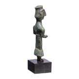 Bronzestatuette eines Mannes mit Dolch, neoelamitisch, 8. - 7. Jhdt. v. Chr.