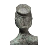 Bronzestatuette eines Mannes mit Dolch, neoelamitisch, 8. - 7. Jhdt. v. Chr.