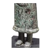 Bronzestatuette einer Frau mit Halbmond, neoelamitisch, 8. - 7. Jhdt. v. Chr.