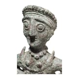 Bronzestatuette einer Frau mit Halbmond, neoelamitisch, 8. - 7. Jhdt. v. Chr.