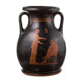 Publizierte rotfigurige Pelike mit Darstellung der Penelope, attisch, um 450 v. Chr.
