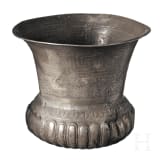 Silberphiale mit hohem Rand, griechisch, 5. - 4. Jhdt. v. Chr.