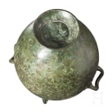 Gro&szlig;e bronzene Kalpis, griechisch, 4. Jhdt. v. Chr.