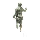 Bronzestatuette eines Kriegers, etruskisch, 3. - 2. Jhdt. v. Chr.