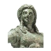 Bronzestatuette eines Kriegers, etruskisch, 3. - 2. Jhdt. v. Chr.