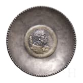 Silberteller mit Herkulesb&uuml;ste, sp&auml;tr&ouml;misch, Mitte 4. Jhdt. n. Chr.