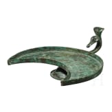 Bronzewerkzeug eines Barbiers, r&ouml;misch, 2. Jhdt. n. Chr.