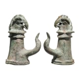 Ein Paar Wagenaufh&auml;ngungen, r&ouml;misch, 1./2. Jhdt. n. Chr.