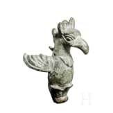 Bronzeplastik eines Greifs, r&ouml;misch, 2. - 3. Jhdt.