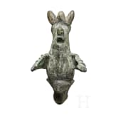 Bronzeplastik eines Greifs, r&ouml;misch, 2. - 3. Jhdt.