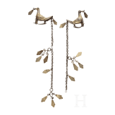 Vogelfibelpaar mit Pendilien, mittelbyzantinisch, 10. - 11. Jhdt.