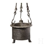 Bronzenes R&auml;uchergef&auml;&szlig;, fr&uuml;hbyzantinisch, 6. - 8. Jhdt.