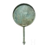 Skythischer Handspiegel aus Bronze, 5. Jhdt. v. Chr.