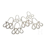 18-teiliger Hortfund von Silberschmuck, wikingerzeitlich, 10. - 11. Jhdt.