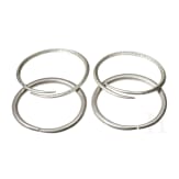 18-teiliger Hortfund von Silberschmuck, wikingerzeitlich, 10. - 11. Jhdt.