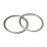 18-teiliger Hortfund von Silberschmuck, wikingerzeitlich, 10. - 11. Jhdt.