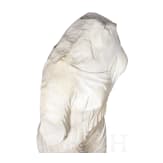 Klassizistische Marmorstatue nach dem hochklassischen Vorbild der Aphrodite der G&auml;rten, um 1800 - fr&uuml;hes 19. Jhdt.