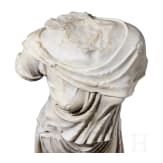 Klassizistischer Marmortorso nach dem Vorbild einer antiken Artemis-Statue, um 1800 - fr&uuml;hes 19. Jhdt.