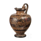 Dekorative Oinochoe nach antikem Vorbild, Ende 19. - Anfang 20. Jhdt.