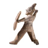 Figur eines Kriegers, China, Han-Zeit, um 220 n. Chr.