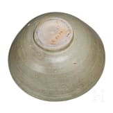 Seladonschale, China, wohl s&uuml;dliche Song-Dynastie (1127 - 1279)