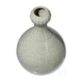 Gro&szlig;e Knoblauchmund-Vase mit Ge-Typus-Glasur und Yongzheng-Sechszeichenmarke (1678 - 1735), wahrscheinlich sp&auml;ter