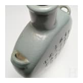 Mondflasche aus Guanware mit Qianlong-Sechszeichenmarke, China, wahrscheinlich aus der Zeit