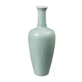 Kleine Seladon-Vase, China, wahrscheinlich 19./20. Jhdt.