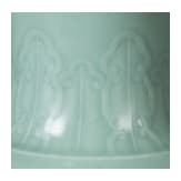 Gro&szlig;e Seladon-Vase, China, wohl 19. Jhdt.