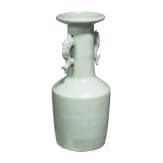 Longquan-Seladon-Mallet-Vase "Kinuta", China, wohl s&uuml;dliche Song-Dynastie