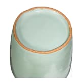 Longquan-Seladon-Mallet-Vase "Kinuta", China, wohl s&uuml;dliche Song-Dynastie