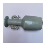 Longquan-Seladon-Mallet-Vase "Kinuta", China, wohl s&uuml;dliche Song-Dynastie