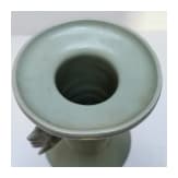 Longquan-Seladon-Mallet-Vase "Kinuta", China, wohl s&uuml;dliche Song-Dynastie