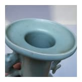 Longquan-Seladon-Mallet-Vase "Kinuta", China, wohl s&uuml;dliche Song-Dynastie