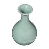 Longquan-Seladon-Yuhuchun-Vase, wohl Ming-Dynastie (1368 - 1644)