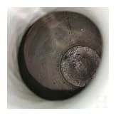 Gro&szlig;e Seladonvase mit graviertem Dekor, China, 18./19. Jhdt.