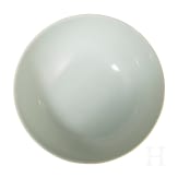Kleine zitronengelb glasierte Schale mit Yongzheng-Marke, wahrscheinlich aus der Zeit (1723 - 1735)