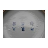 Pfirsichbl&uuml;tenfarben glasierte Pinselwaschschale mit Kangxi-Marke, China, wahrscheinlich aus dieser Zeit (1661 - 1772)