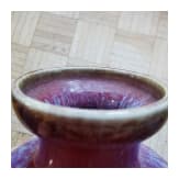 Vase mit Flamb&eacute;-Glasur und Qianlong-Sechszeichenmarke, China, 18./19. Jhdt.