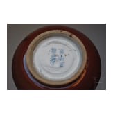 Kleine kupferrot glasierte Vase mit unterglasurblauer Yongzheng-Sechszeichenmarke, 18./19. Jhdt.