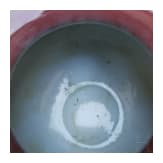 Rot glasierter kugeliger Topf, China, wohl Ende 19./Anfang 20. Jhdt.