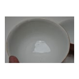 Ein Paar eisenrote Schalen mit Xuantong-Marke, China, 1908 - 1912