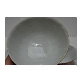 Ein Paar eisenrote Schalen mit Xuantong-Marke, China, 1908 - 1912