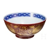 Schale mit Lotusbl&uuml;ten, China, wohl Ende 19./Anfang 20. Jhdt.