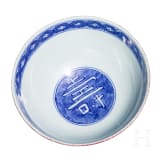 Schale mit Lotusbl&uuml;ten, China, wohl Ende 19./Anfang 20. Jhdt.