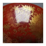 Schale mit Lotusbl&uuml;ten, China, wohl Ende 19./Anfang 20. Jhdt.